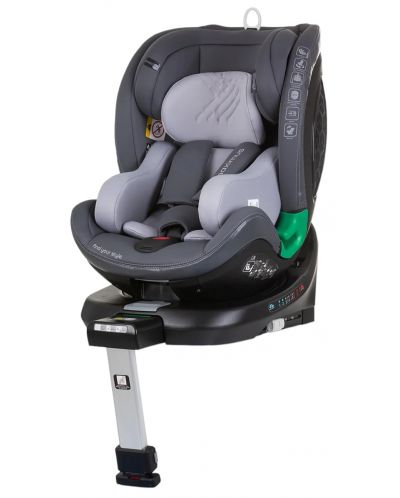 Scaun auto Chipolino - Maximus, 360°, I-Size, IsoFix, 40-150 cm, granit - 1