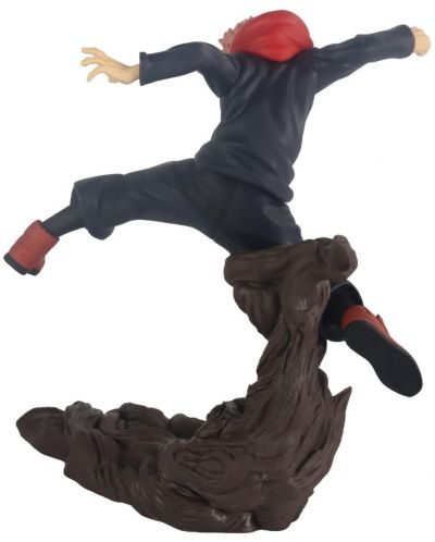 Statuetă Banpresto Animation: Jujutsu Kaisen - Yuji Itadori (Combination Battle), 8 cm - 3