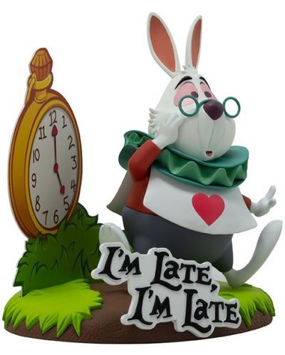 Figurină ABYstyle Disney: Alice in Wonderland - White rabbit, 10 cm - 3