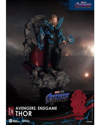 Figurina Beast Kingdom Marvel: Avengers - Thor, 16 cm - 5