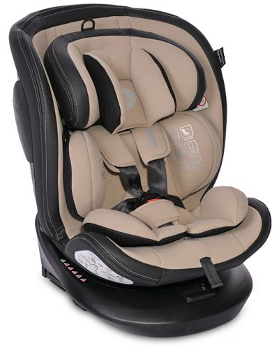 Scaun auto  Lorelli - Aviator, i-Size, Isofix, 40-150 cm, Beige - 1