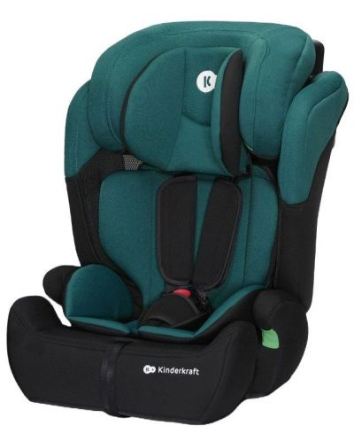 Scaun auto KinderKraft - Comfort Up, I-Size, 75-150 cm, verde - 1
