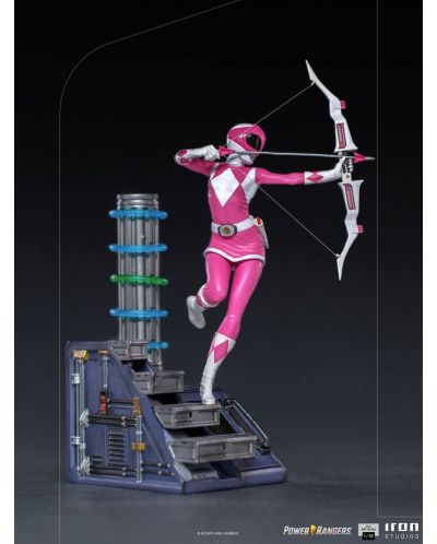Statueta Iron Studios Television: Mighty Morphin Power Rangers - Pink Ranger, 23 cm - 4