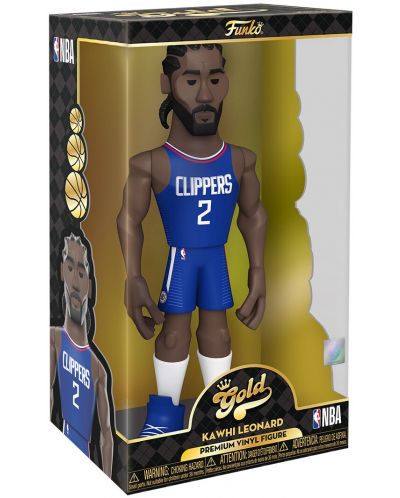 Statuetă Funko Gold Sports: Basketball - Kawhi Leonard (Los Angeles Clippers), 30 cm - 3