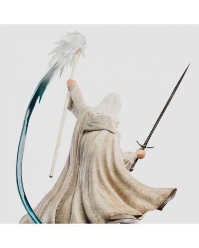 Figurina Weta Movies: Lord of the Rings - Gandalf the White, 23 cm - 2
