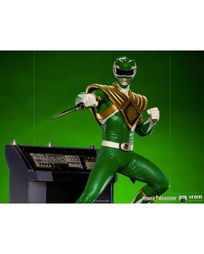 Statueta Iron Studios Television: Mighty Morphin Power Rangers - Green Ranger, 22 cm - 5