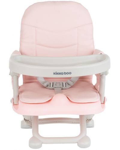 Scaun de masă înălţător KikkaBoo - Pappo, Pink - 2