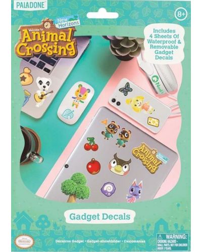 Stickere Paladone Games: Animal Crossing - Characters - 2