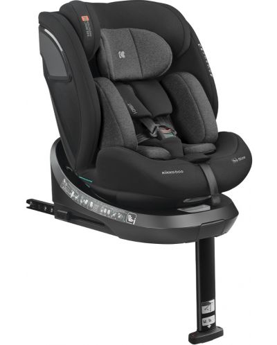 Scaun auto KikkaBoo - i-Orbit, IsoFix, i-Size, 40-150 cm, Dark Grey - 1