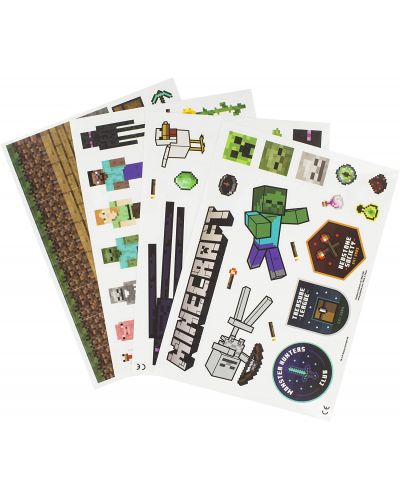Stickere Paladone Games: Minecraft - Key art - 2