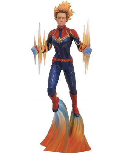 Statueta Diamond Select Marvel: Captain Marvel - Binary Power, 28 cm	 - 1