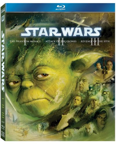 Star Wars Trilogy: Episodes I, II and III (Blu-Ray)	 - 1