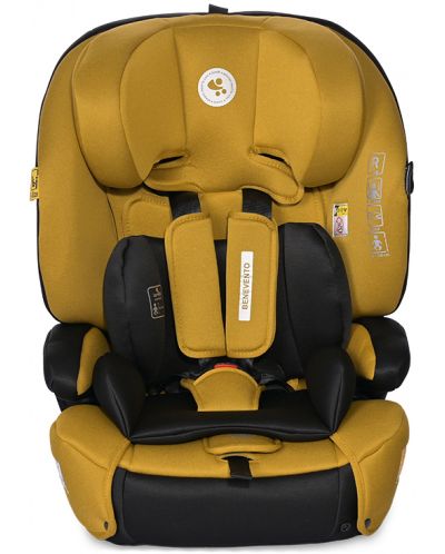 Scaun auto  Lorelli - Benevento, i-Size, Isofix, 76-150 cm, Lemon Curry  - 2