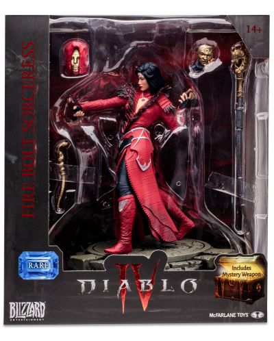 Statuetâ McFarlane Games: Diablo IV - Fire Bolt Sorceress (Rare), 15 cm - 10
