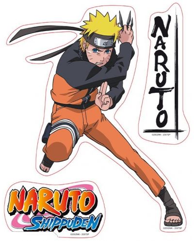 Stickere ABYstyle Animation: Naruto - Naruto & Jirayia - 2