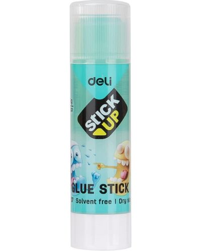 Deli Stick Up Dry Glue - Bumpees, EA20700, 8 g, albastru - 1