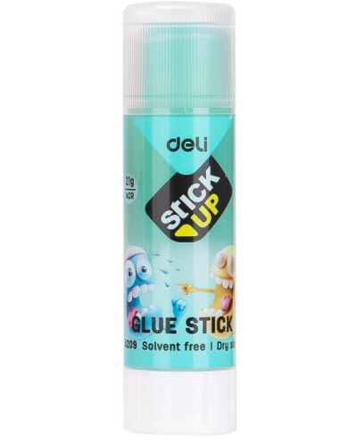 Deli Stick Up Dry Glue - Bumpees, EA20900, 21 g, albastru - 1