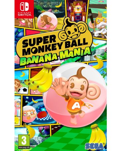 Super Monkey Ball: Banana Mania (Nintendo Switch)	 - 1