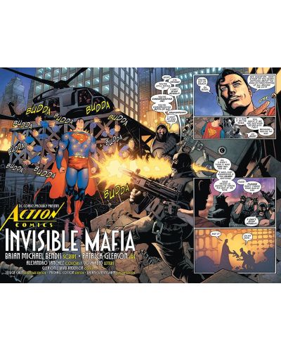 Superman Action Comics Vol. 1 Invisible Mafia - 3
