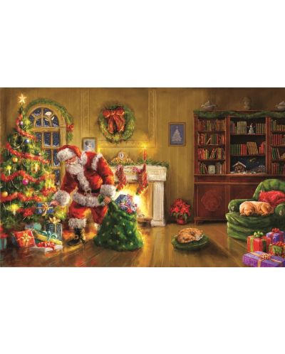 Puzzle SunsOut de 550 piese - Marcello Corti, Santa's Special Delivery - 1