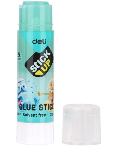 Deli Stick Up Dry Glue - Bumpees, EA20700, 8 g, albastru - 2