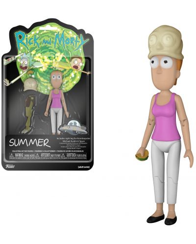 Figurina de actiune Funko - Rick & Morty: Summer with Weird Hat - 2