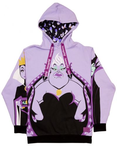 Pulover Loungefly Disney: Villains - Curse You Hearts - 1