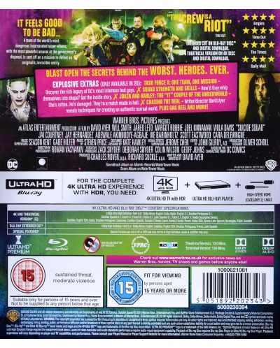 Suicide Squad (Blu-ray 4K) - 2