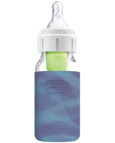 Protectie pentru biberon din sticla, straluceste in intuneric Dr. Brown's - Narrow, 120 ml - 3