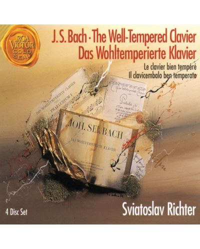 Sviatoslav Richter - Bach: Das Wohltemperierte Klavier 1. Und 2. (4 CD) - 1