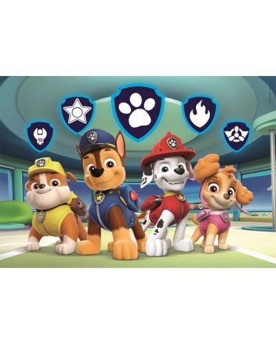 Puzzle luminos Clementoni din 104 de piese - PAW Patrol - 2