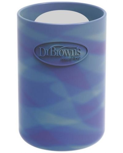 Protectie pentru biberon din sticla, straluceste in intuneric Dr. Brown's - Narrow, 120 ml - 1