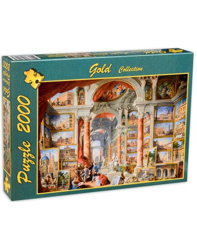 Puzzle Gold Puzzle de 2000 piese - Roma contemporana - 1