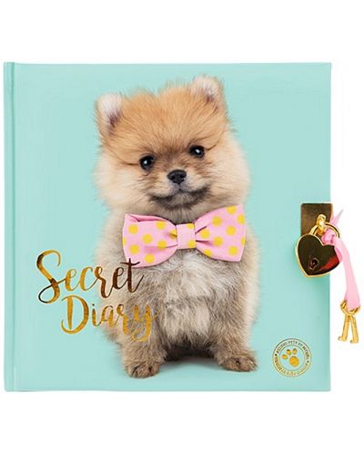Jurnal secret cu lacăt Studio Pets - Puppy Pomeranian - 1