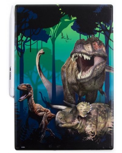 Tableta de desen Kidea - display LCD, 10'', dinozaur - 4