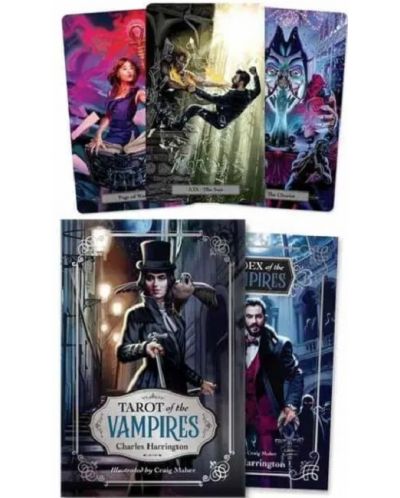 Tarot of the Vampires (78 Cards and Guidebook) - 3