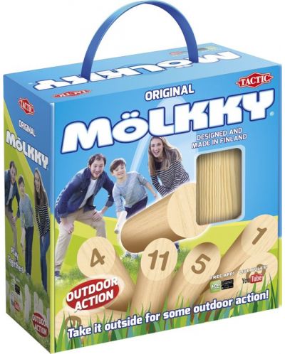 Joc de petrecere Tactic - Molkky, popice scandinave, pentru joaca in aer liber - 1
