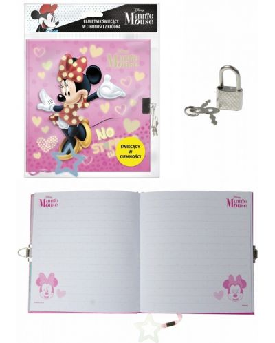 Jurnal secret Derform Disney - Minnie Mouse, strălucitor - 2