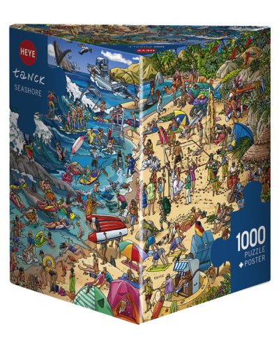 Puzzle Heye de 1000 piese - Tarmul marii, Boirgit Tanc - 1