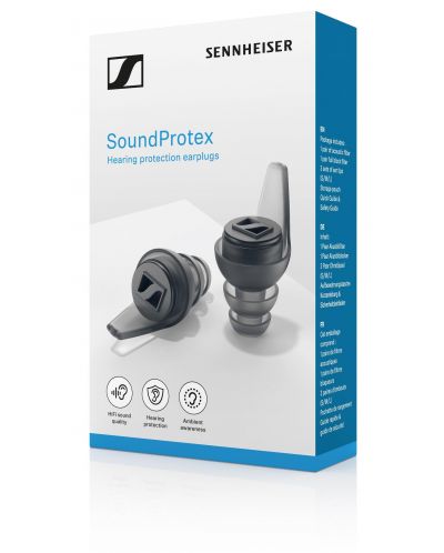 Dopuri de protecție auditivă Sennheiser - Sound Protex, gri - 5