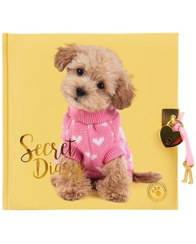 Jurnal secret cu lacăt Studio Pets - Cookie the Poodle - 1