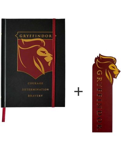 Caiet cu semn de cărți CineReplicas Movies: Harry Potter - Gryffindor, А5 - 6
