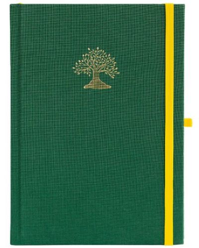 Caiet de notițe cu copertă din in Blopo - The Tree, pagini punctate - 1