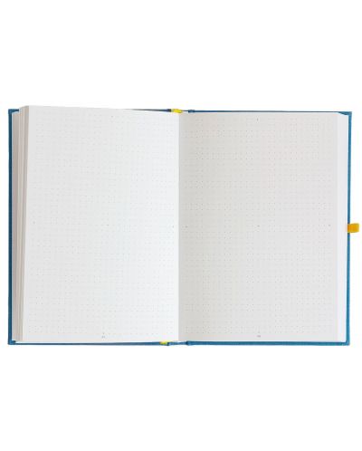 Caiet de notițe cu copertă din in Blopo - The Koi, pagini punctate - 3