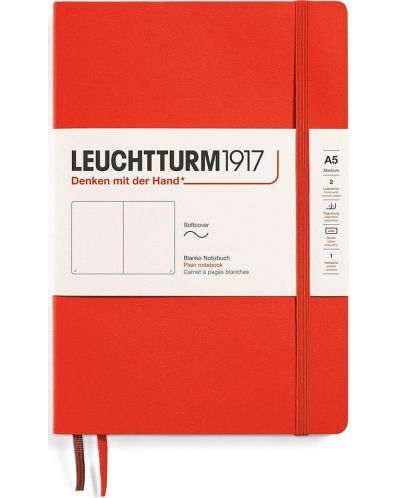 Caiet Leuchtturm1917 New Colours - A5, pagini albe, Lobster, coperte moi - 1