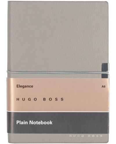 Caiet Hugo Boss Elegance Storyline - A6, cu foi albe, gri - 1