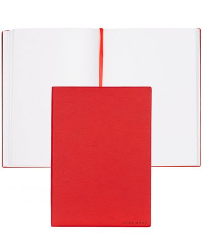 Caiet Hugo Boss Essential Storyline - A5, pagini albe, roșu - 2