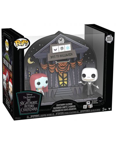 Calendar tematic Funko POP! Disney: The Nightmare Before Christmas - Dual Side Countdown - 5