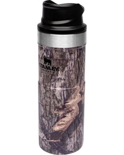 Termo cană Stanley The Trigger - Country DNA Mossy Oak, 350 ml - 1