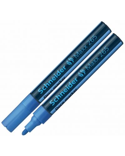 Marker burete Maxx 265, 3 mm, albastru deschis - 1